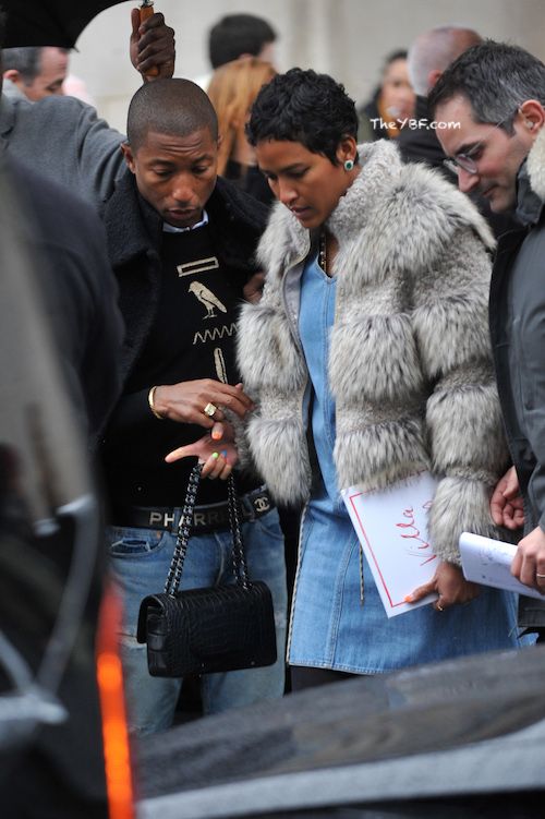 Duckie Thot & Kofi Siriboe BACK TOGETHER At Paris FashionWeek